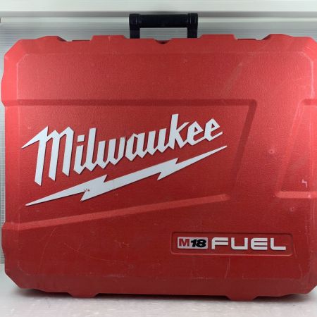  Milwaukee 工具関連用品 ハンマードリル 充電器・充電池2個・ケース付 コードレス式 18v 2021年製 JF01R8005 M18FHM レッド