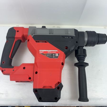  Milwaukee 工具関連用品 ハンマードリル 充電器・充電池2個・ケース付 コードレス式 18v 2021年製 JF01R8005 M18FHM レッド