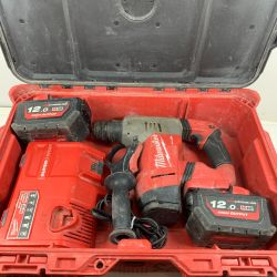 κκ Milwaukee 工具関連用品 ハンマードリル コードレス式 18v 2021年製 Jc01R8003 M18CHP レッド Cランク