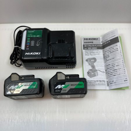  HiKOKI ハイコーキ 電動工具 インパクトドライバ コードレス式 36v 8111024 WH36DC ブラック