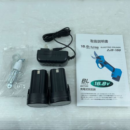  ZEXON 工具 充電式電動剪定鋏 16.8v ZJS-168