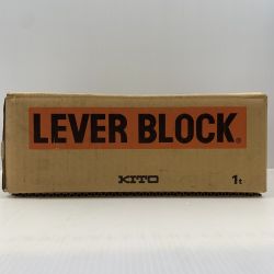 κκ KITO キトー 工具関連用品 レバーブロック 1t LB010 Sランク