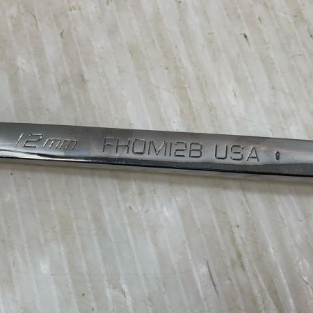  Snap-on スナップオン ハンドツール フレックスコンビネーションレンチ 12mm FHOM12B シルバー