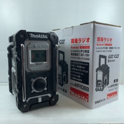 κκ MAKITA マキタ 電動工具 バッテリー式ラジオ コードレス式 18v 00035745 MR108 ブラック Aランク