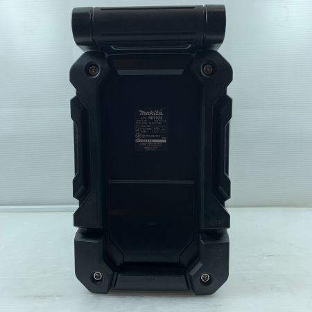  MAKITA マキタ 電動工具 バッテリー式ラジオ コードレス式 18v 00035745 MR108 ブラック