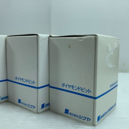  SHIBUYA  24mm 2in 1in 11:1/4inx2 ダイヤモンドビッド5個まとめ