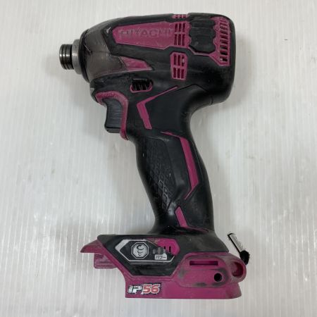  HITACHI 日立 電動工具 インパクトドライバ  コードレス式 14.4v 851619 WH14DDL2 ショッキングピンク