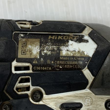  HiKOKI ハイコーキ 電動工具 インパクトドライバ コードレス式 36v WH36DC ホワイト×ブラック