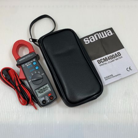  SANWA 工具関連用品 クランプメーター 23085200244 DCM400AD ブラック