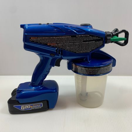  GRACO グレコ 電動工具 噴霧器 コードレス式 18v BA02918 トゥルーコート プロエックス ファインフィニッシュ ネイビー