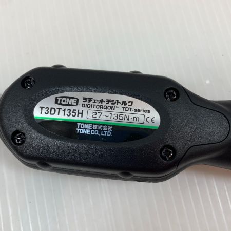  TONE トネ ハンドツール ラチェットデジトルク T3DT135H ブラック