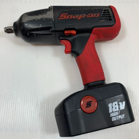  Snap-on スナップオン 電動工具 インパクトレンチ コードレス式 18v 09535240 CTJ4850HO ブラック×レッド