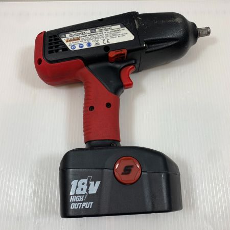  Snap-on スナップオン 電動工具 インパクトレンチ コードレス式 18v 09535240 CTJ4850HO ブラック×レッド