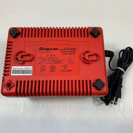  Snap-on スナップオン 電動工具 インパクトレンチ コードレス式 18v 09535240 CTJ4850HO ブラック×レッド