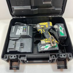 κκ HiKOKI ハイコーキ 電動工具 インパクトドライバ コードレス式 36v 3X0226 WH36DA イエロー Bランク