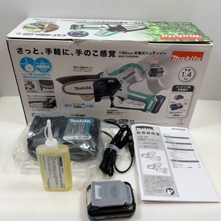 MAKITA マキタ 工具 電動工具　バンドソー 充電器・充電池1個付 コードレス式 100mm 10.8v MUC100D