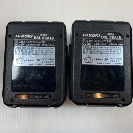  HiKOKI ハイコーキ 電動工具 ドライバドリル コードレス式 36v J800857 DV36DA ブラック