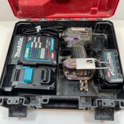 κκ MAKITA マキタ 電動工具 インパクトドライバ コードレス式 40v 12788 TD002G パープル Cランク