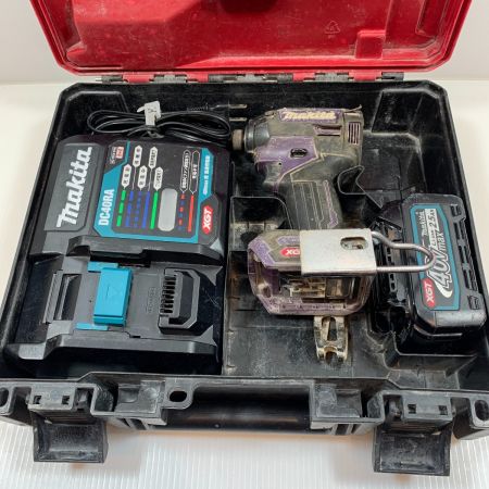  MAKITA マキタ 電動工具 インパクトドライバ コードレス式 40v 12788 TD002G パープル