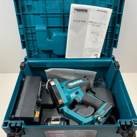  MAKITA マキタ 電動工具 全ネジカッタ  コードレス式 64140 SC102D ブルー