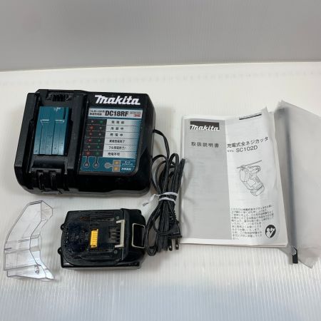  MAKITA マキタ 電動工具 全ネジカッタ  コードレス式 64140 SC102D ブルー