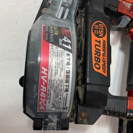 MAX マックス ねじ打ち機 高圧 HV-R41G4 レッド×ブラック 本体のみ