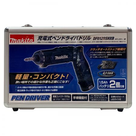  MAKITA マキタ 工具 工具関連用品 ペンドライバドリル 未使用品(S)  7.2v 00444121 df012d ブラック