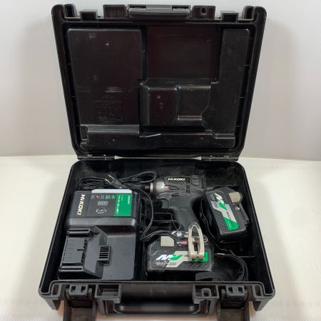  HiKOKI ハイコーキ  電動工具 インパクトドライバ コードレス式 36v 900820 WH36DA ブラック