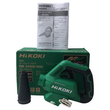 HiKOKI ハイコーキ コードレスブロワ RB36DB(NN)