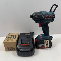 κκ BOSCH ボッシュ 電動工具 インパクトドライバ コードレス式 18v 903000250 GDR18V-EC グリーン Bランク