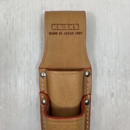  KNICKS 工具関連用品 ナイフ・カッター2段ホルダー KN-112DX ブラウン