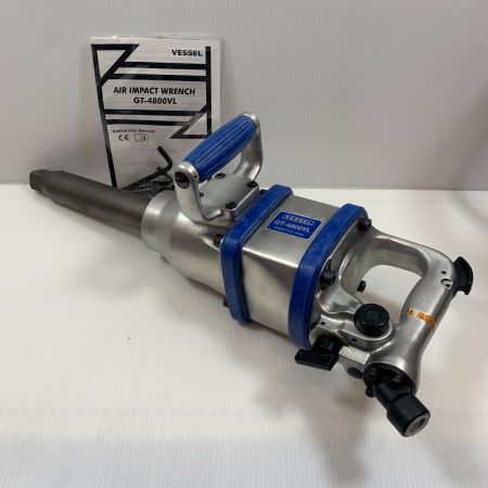  VESSEL ベッセル エアツール エアインパクトレンチ 常圧 2354 GT-4800VL ブルー×グレー