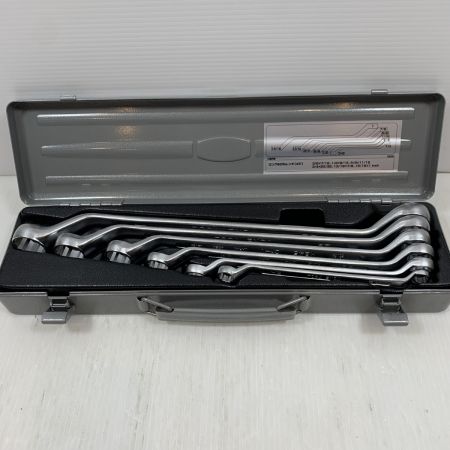  TONE トネ ハンドツール メガネレンチセット 6本セット 2600