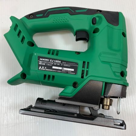  HiKOKI ハイコーキ 電動工具 ジグソー  コードレス式 135mm 18v C510058 CJ18DA グリーン