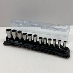 κκ Snap-on スナップオン ハンドツール ソケットセット 12本セット SFSM8-19 Bランク