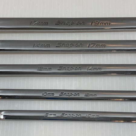  Snap-on スナップオン ハンドツール メガネレンチ XBM 5本ｾｯﾄ