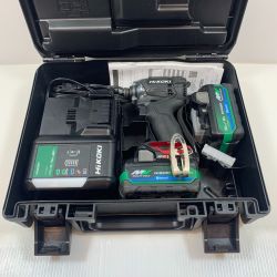 κκ HiKOKI ハイコーキ 工具 電動工具 インパクトドライバ コードレス式 36v JO206652 WH36DC ブラック Bランク