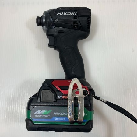  HiKOKI ハイコーキ 工具 電動工具 インパクトドライバ コードレス式 36v JO206652 WH36DC ブラック