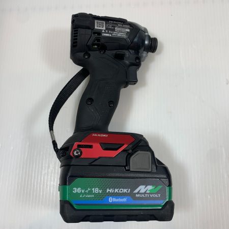  HiKOKI ハイコーキ 工具 電動工具 インパクトドライバ コードレス式 36v JO206652 WH36DC ブラック