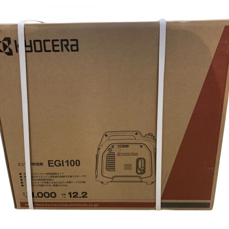  KYOCERA キョウセラ 大型機械 インバータ発電機  4サイクル 664700A EGI100