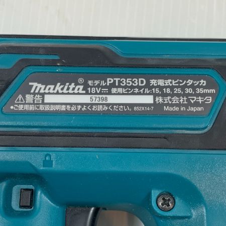  MAKITA マキタ 工具関連用品 タッカ コードレス式 18v 57398 PT353D グリーン