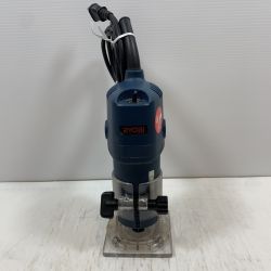 κκ RYOBI リョービ 電動工具 トリマー コード式 100v 012551 TRE-40 ネイビー Bランク