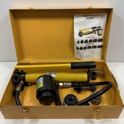 κκ  電動工具 パンチャー 油圧パンチャー SYK-15 イエロー Aランク