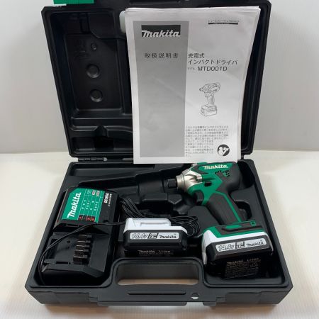  MAKITA マキタ 電動工具 インパクトドライバ  コードレス式 14.4v 0320925Y MTD001D グリーン