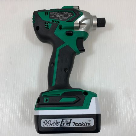  MAKITA マキタ 電動工具 インパクトドライバ  コードレス式 14.4v 0320925Y MTD001D グリーン
