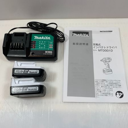  MAKITA マキタ 電動工具 インパクトドライバ  コードレス式 14.4v 0320925Y MTD001D グリーン