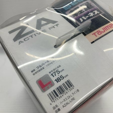 TAJIMA タジマ 墜落制止用器具 ハーネスZA Lサイズ AZAL-LRE レッド