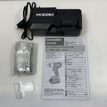  HiKOKI ハイコーキ 電動工具 インパクトレンチ コードレス式 18v JN30128 FWR18DF パープル