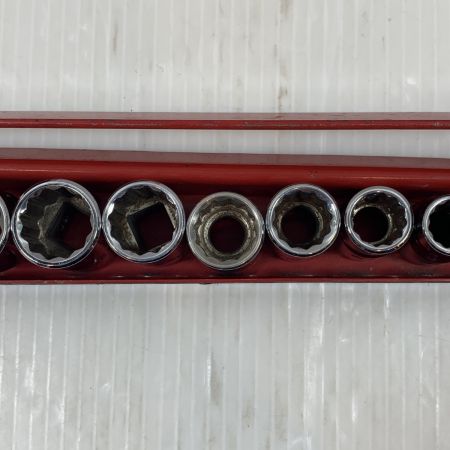  MAC TOOLS マック ハンドツール ソケット 14個セット METRIC レッド