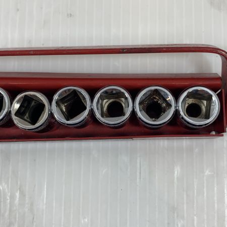  MAC TOOLS マック ハンドツール ソケット 14個セット METRIC レッド